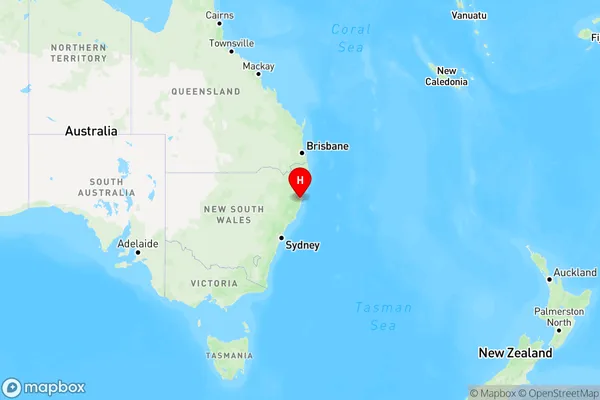 South Kempsey,New South Wales Region Map