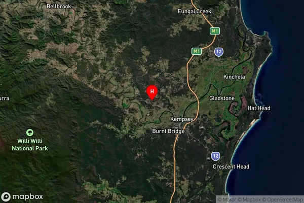 Yarravel,New South Wales Satellite Map