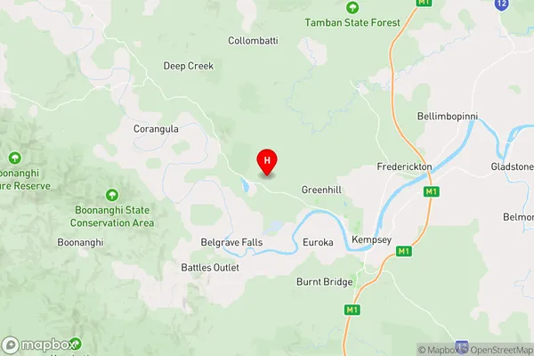 Yarravel,New South Wales Area Map