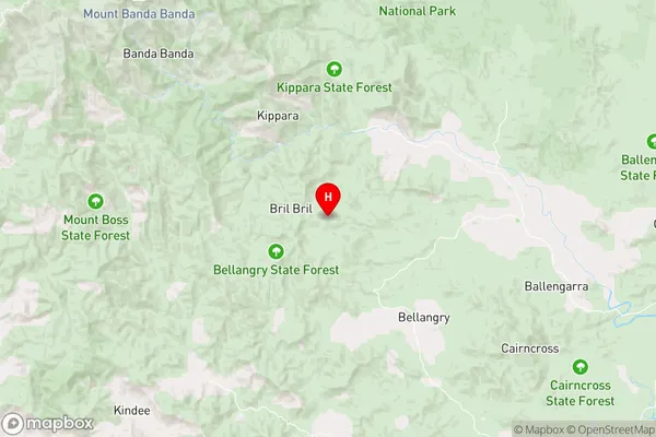 Bril Bril,New South Wales Area Map