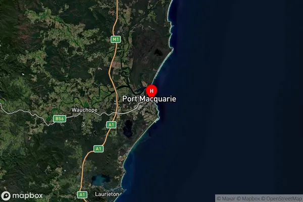 Mid North Coast Msc,New South Wales Satellite Map