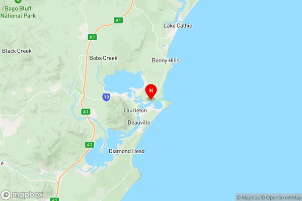 North Haven,New South Wales Area Map