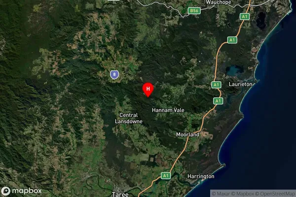 Waitui,New South Wales Satellite Map