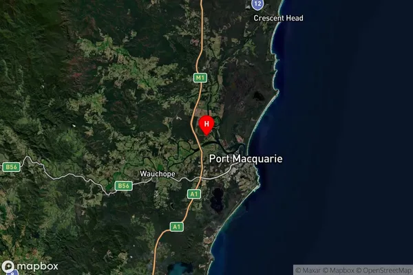 Blackmans Point,New South Wales Satellite Map