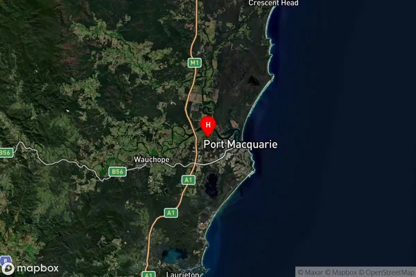 Fernbank Creek,New South Wales Satellite Map