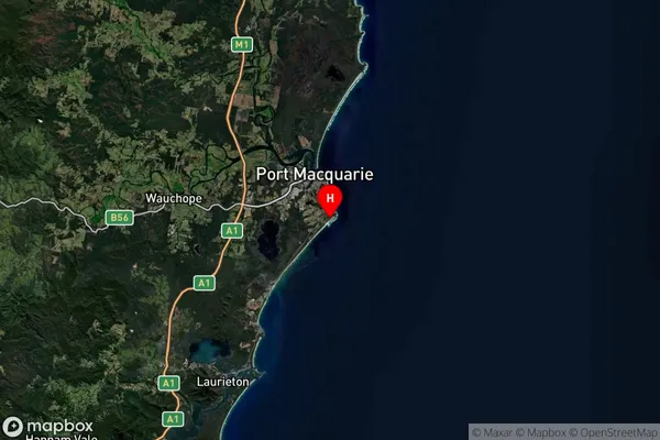 Lighthouse Beach,New South Wales Satellite Map