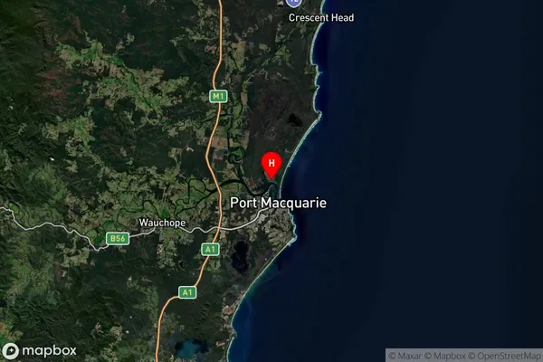 North Shore,New South Wales Satellite Map