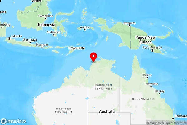 Bynoe,Northern Territory Region Map