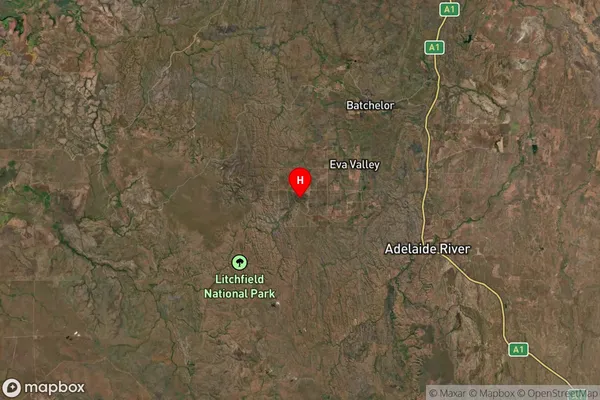 Camp Creek,Northern Territory Satellite Map