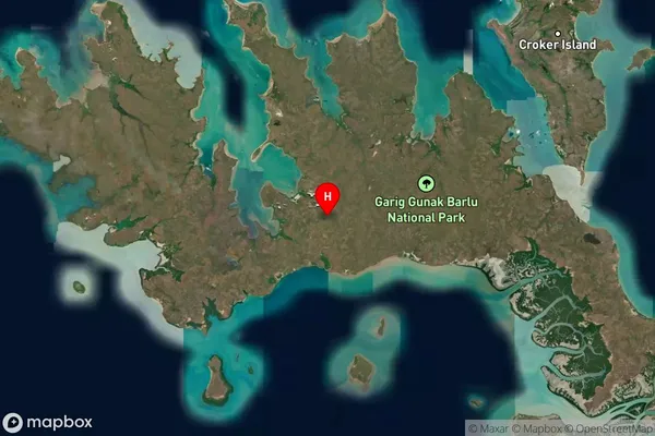 Cobourg,Northern Territory Satellite Map