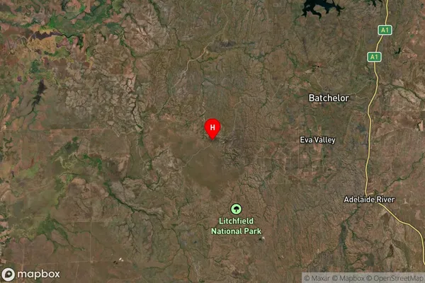 Litchfield Park,Northern Territory Satellite Map