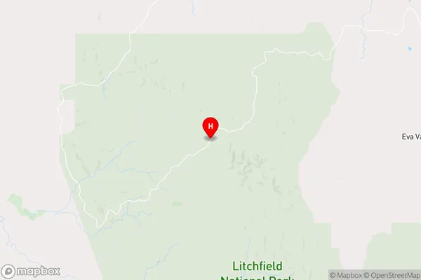 Litchfield Park,Northern Territory Area Map