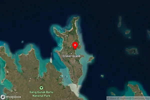 Minjilang,Northern Territory Satellite Map