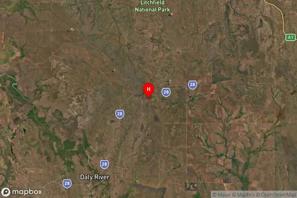 Tipperary,Northern Territory Satellite Map