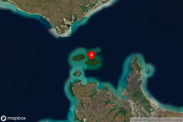 Vernon Islands,Northern Territory Satellite Map