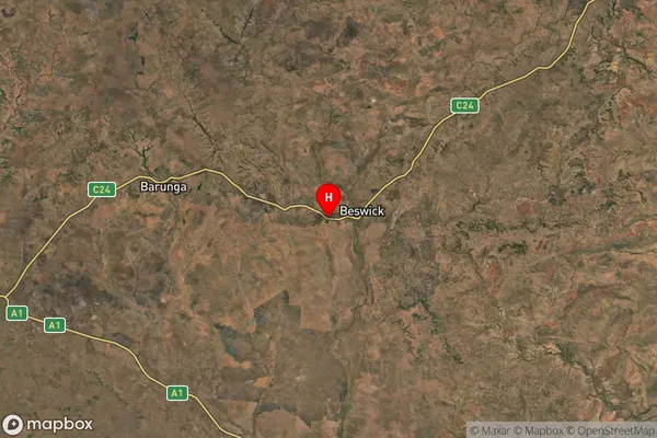 Beswick Creek,Northern Territory Satellite Map