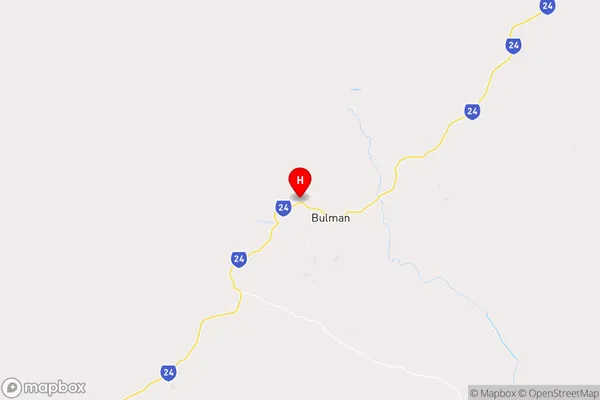 Bulman Weemol,Northern Territory Area Map