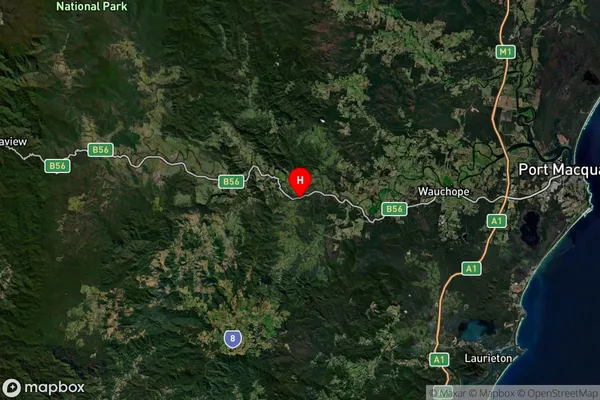 Bagnoo,New South Wales Satellite Map