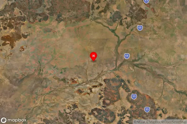 Creswell,Northern Territory Satellite Map