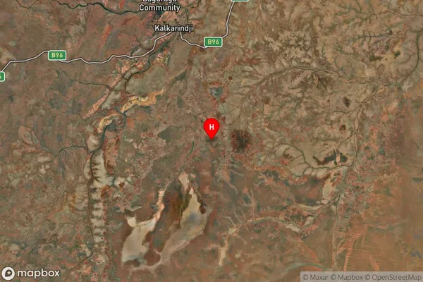 Gurindji,Northern Territory Satellite Map