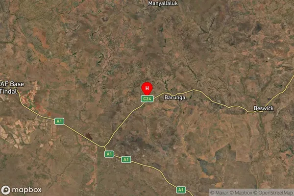 Maranboy,Northern Territory Satellite Map