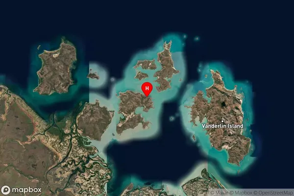 Pellew Islands,Northern Territory Satellite Map