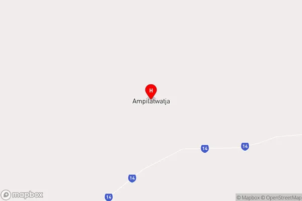 Ampilatwatja,Northern Territory Area Map