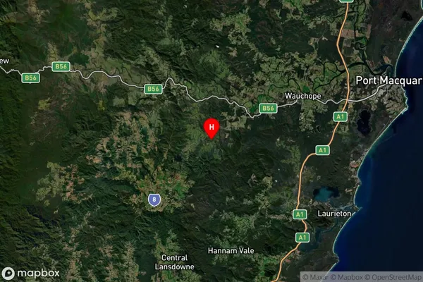 Byabarra,New South Wales Satellite Map