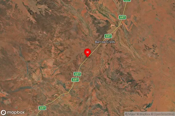 Barrow Creek,Northern Territory Satellite Map
