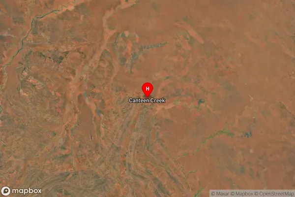 Canteen Creek,Northern Territory Satellite Map