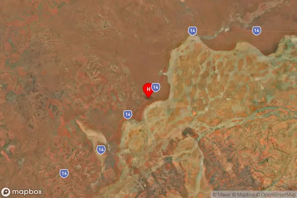 Costello,Northern Territory Satellite Map