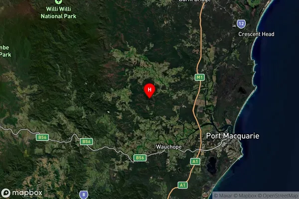 Cairncross,New South Wales Satellite Map