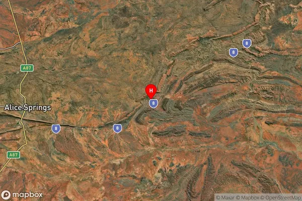 Hale,Northern Territory Satellite Map