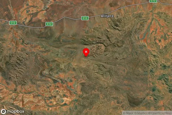 Hart Range,Northern Territory Satellite Map