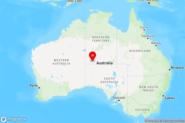 Ininti Store,Northern Territory Region Map