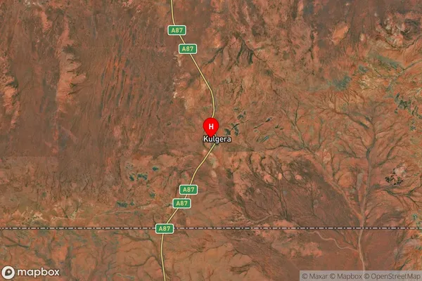 Kulgera,Northern Territory Satellite Map