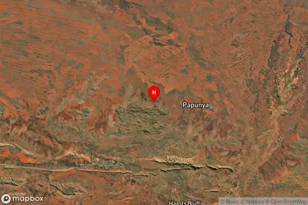 Kunparrka,Northern Territory Satellite Map