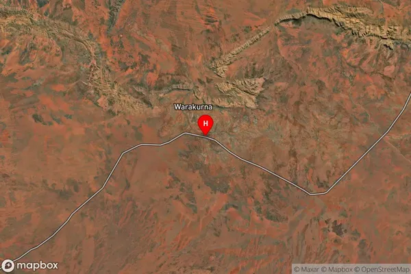 Ngaanyatjarra Giles,Western Australia Satellite Map