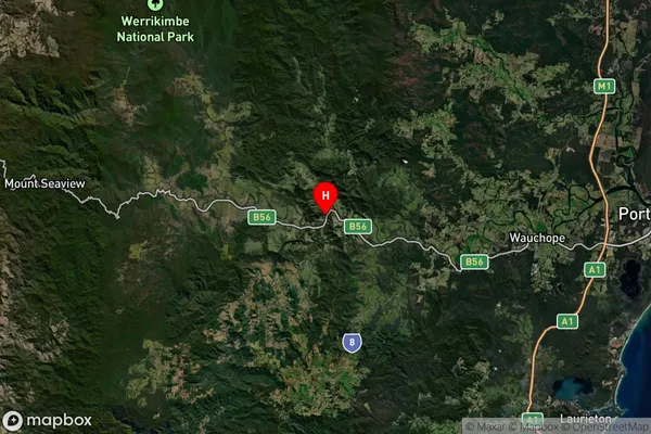 Ellenborough,New South Wales Satellite Map