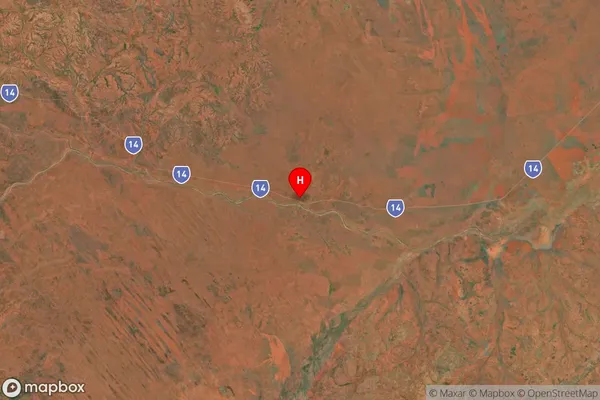 Sandover,Northern Territory Satellite Map