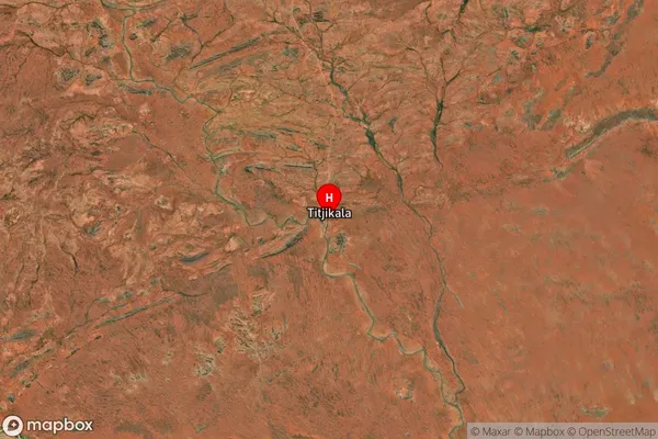 Titjikala,Northern Territory Satellite Map