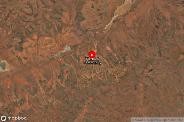 Tjirrkarli,Western Australia Satellite Map