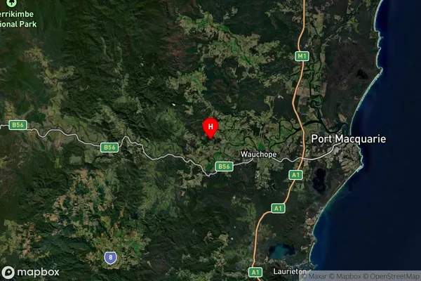 Frazers Creek,New South Wales Satellite Map