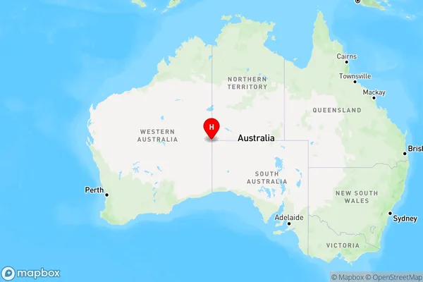 Wingellina,Western Australia Region Map