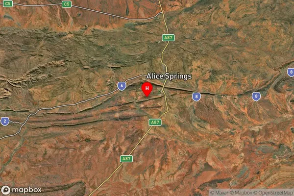 Ilparpa,Northern Territory Satellite Map
