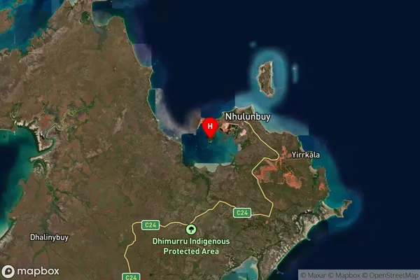 Gunyangara,Northern Territory Satellite Map