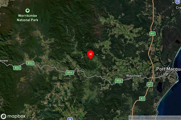 Hollisdale,New South Wales Satellite Map