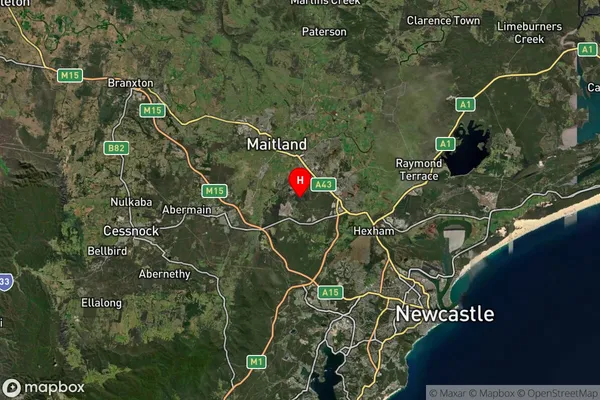 Four Mile Creek,New South Wales Satellite Map