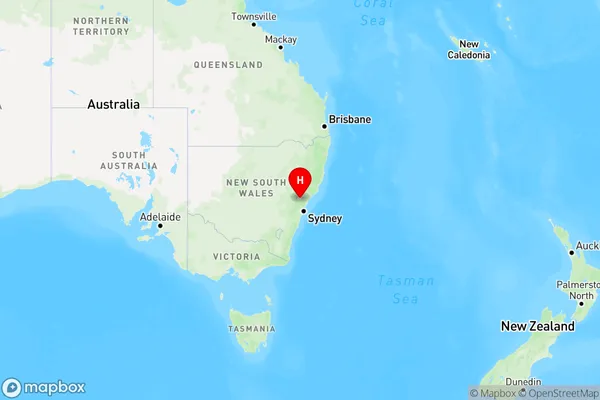 Moruben,New South Wales Region Map