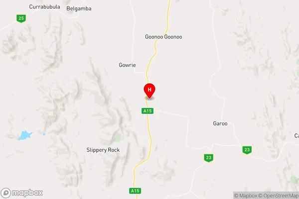 Garoo,New South Wales Area Map